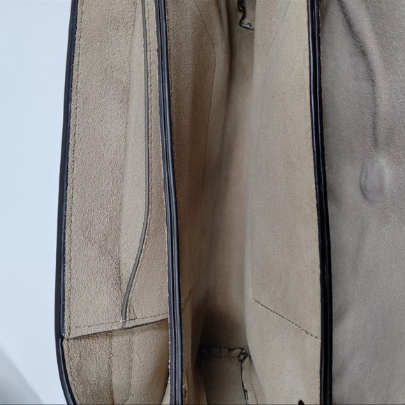 Chloé Faye Light Blue Gray Crossbody Bag - Picture 7 of 8